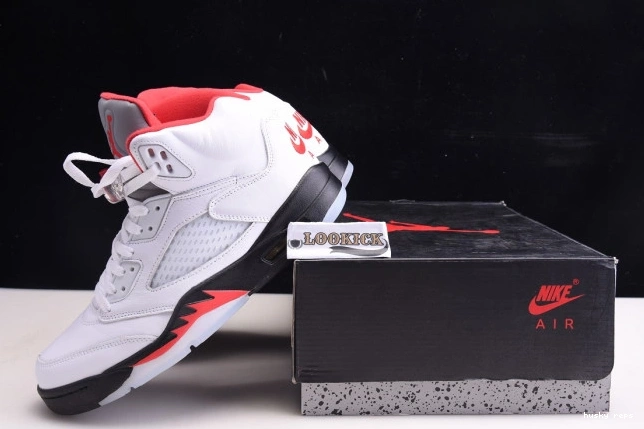 Cheap Husky Fire Silver (2020) Retro Jordan Red Air Tongue 5 DA1911-102 0711